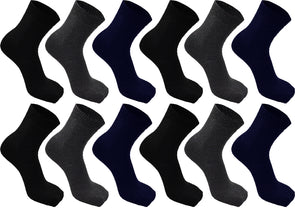 Men's Heavy Duty Thermal Boot Socks (12 Pack)